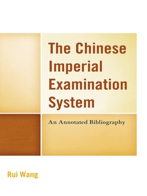 cover image of The Chinese Imperial Examination System
